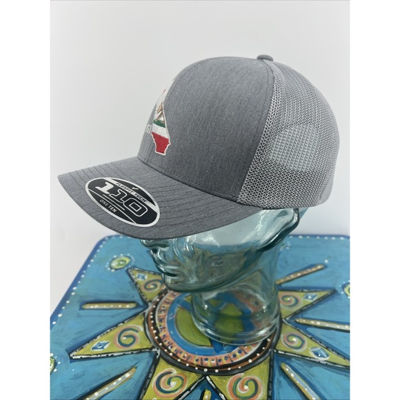 NEW Travis Mathew Stater 3.0 California Bear Snapback Hat Gray Flexfit Golf Hat - Picture 2 of 8